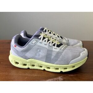 On Cloud go Men's Size 11 Gray Green Running Walking Shoes Athletic Sneakers EUC